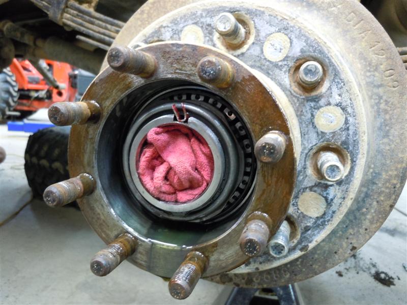 Dodge dually Dana 702U (1989) disc brake conversion Dodge Ram